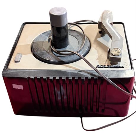 Vintage Rca Victor Record Player , Untested