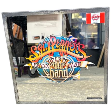 1978 Sgt. Peppers Lonely Hearts Club Advertising Mirror