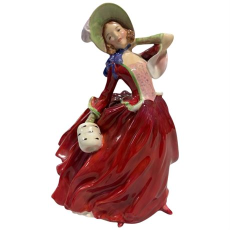 Vintage Porcelain Royal Doulton "Autumn Breezes" Figurine