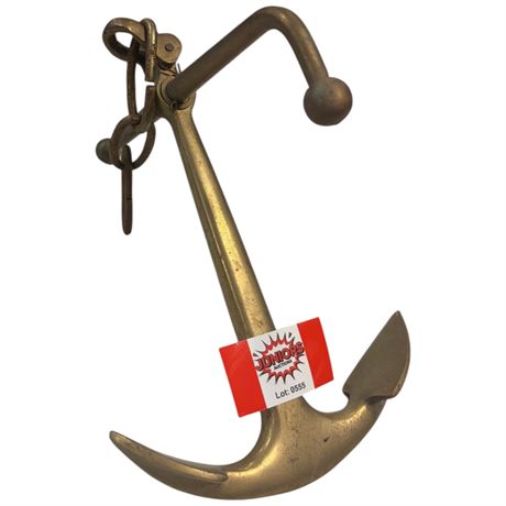 Vintage Brass Anchor