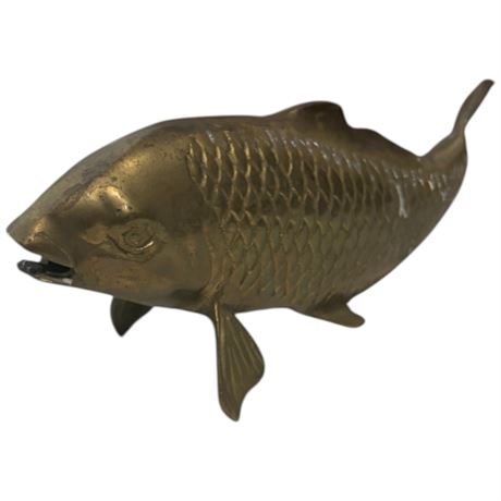 Vintage Brass Fish