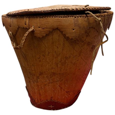 Large Vintage Cree Basket