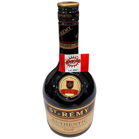 Sealed 750Ml St-Remy French Brandy Liquor Bottle