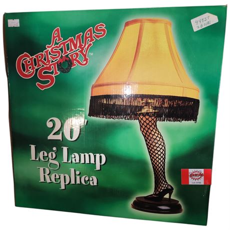 Christmas Story Leg Lamp Replica, In Original Box