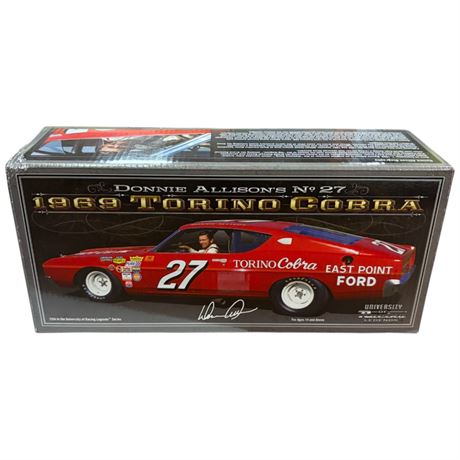 1:24 Die Cast Donnie Allisons #27 1969 Torino Cobra