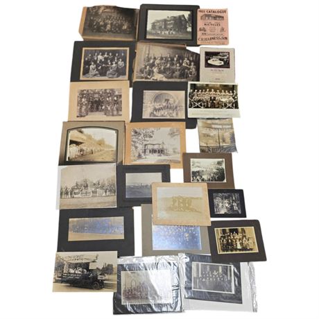 Large Assortment Of Vintage Local Historical Photographs