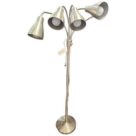 Quintuple Gooseneck Floor Lamp