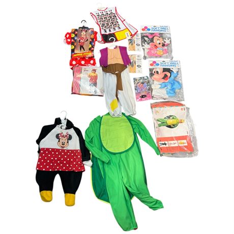 Assorted Vintage Kids Halloween Costumes