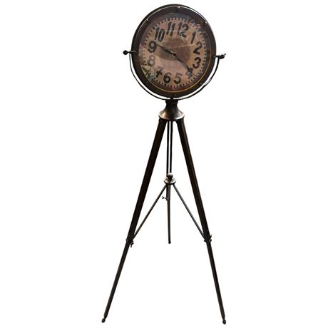 Custom Made Tri Pod Clock