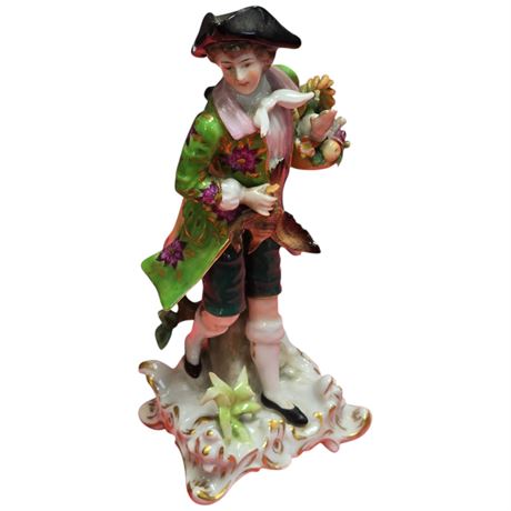 19Th Century Dresden Porcelain Figurine