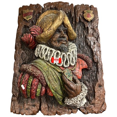 1960S Spanish Conquistador 3D Wall Art