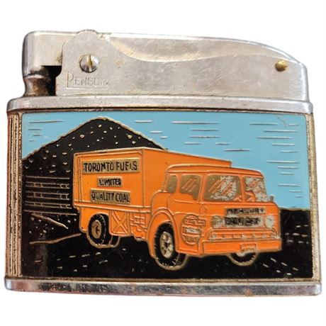 Vintage Toronto Fuels Advertising Lighter