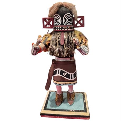 Hand Carved Hand Painted Hopi Snake