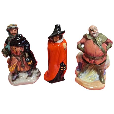 3 Vintage Royal Doulton Figurines