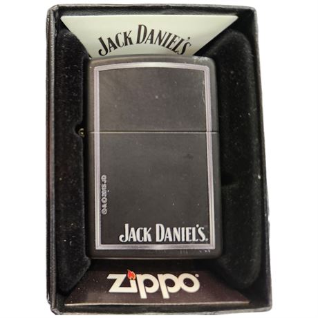 Jack Daniels Zippo Lighter, In Original Case