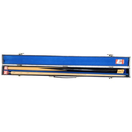Mr. Billiard Custom Pole Que, In Original Case