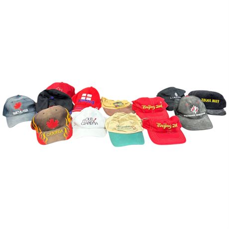 Large Assortment Of Vintage Hats
