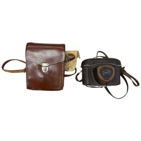 Vintage Bell & Howell Video Camera & Samoca Camera