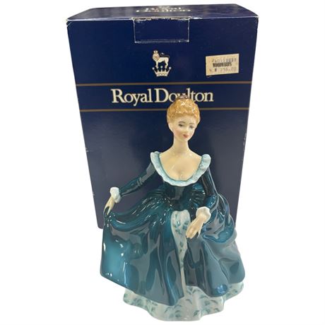 Royal Doulton Porcelain Figurine Janine In Original Box
