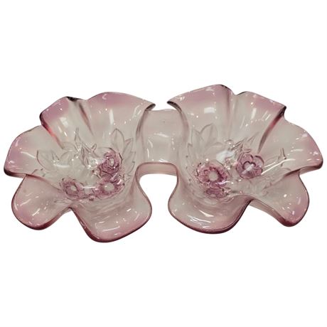 Vintage Mikasa Rosella Double Dish