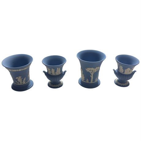 4 Vintage Pieces Of Wedgwood Jasperware
