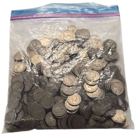 Assorted British Six Pence, Various Years