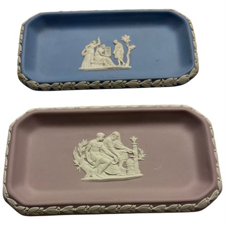 Vintage Wedgwood Jasperware Ring Dishes