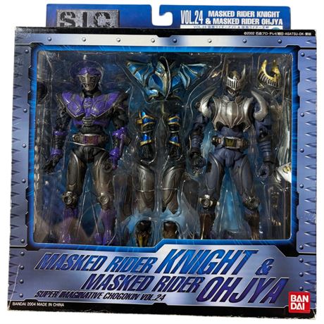 Vol 24 Masked Rider Knight & Masked Rider Ohjya In Original Box