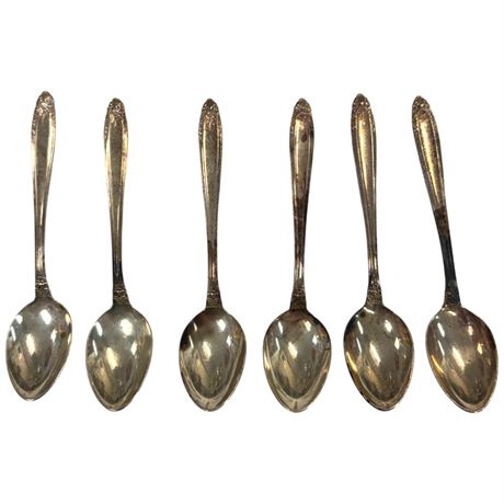 6 Sterling Silver Spoons