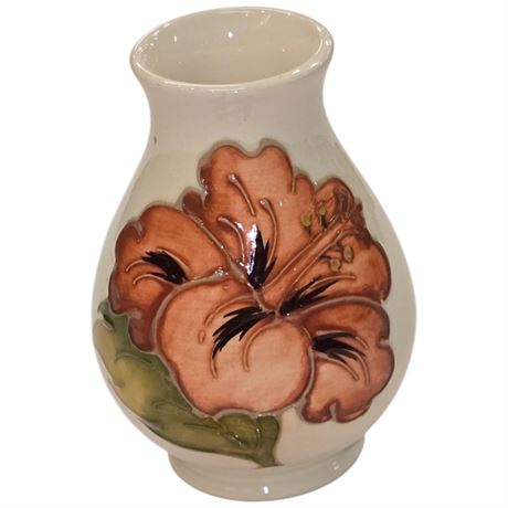 Vintage Moorcroft "Hibiscus" Vase