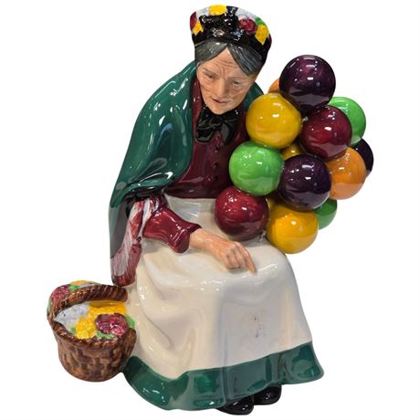Royal Doulton Porcelain Figurine "Old Balloon Seller"