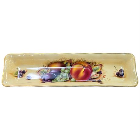 Aynsley Orchard Gold Spoon Dish