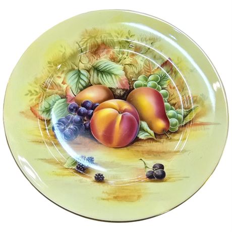 Aynsley Orchard Gold Plate