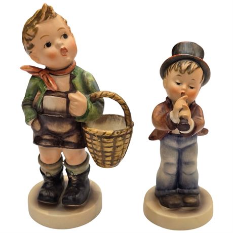2 Vintage Hummel Figurines