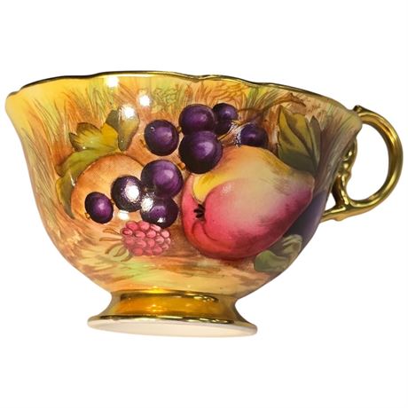 Vintage Signed Aynsley "Orchard Gold" Tea Cup