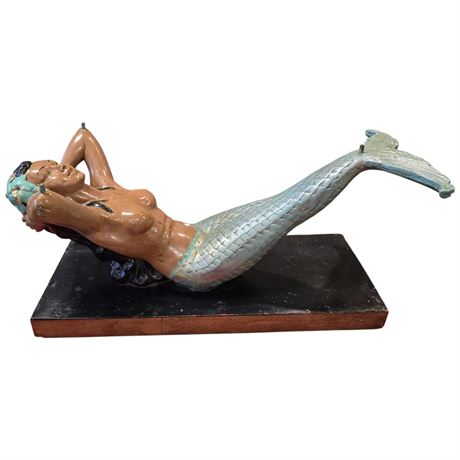 Rare Mid Century Modern Mermaid Coffee Table Base