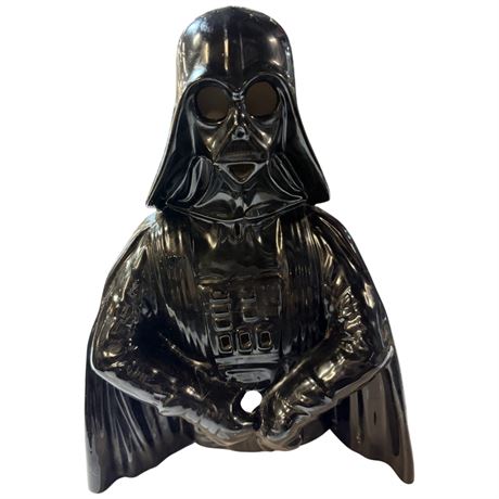 1970s Star Wars Darth Vader Ceramic Bust Painted
