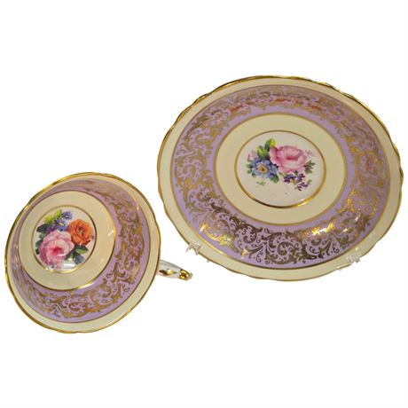 Vintage Paragon Floral Tea Cup & Saucer
