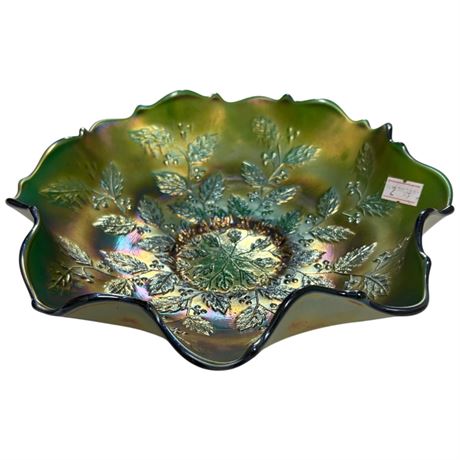 Vintage Carnival Glass Bowl