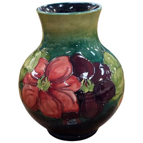 Vintage Moorcroft Peony Vase