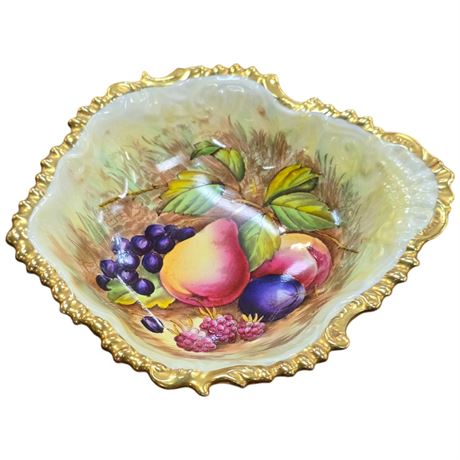 Aynsley Orchard Gold Open Dish