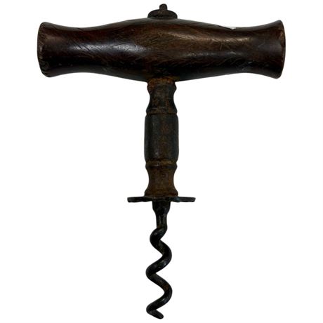 Early Wine Bottle Cork Screw