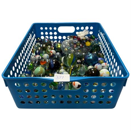 Assortment Of Vintage Marbles