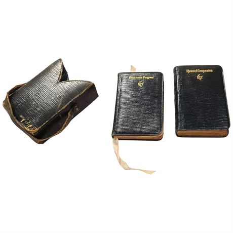 Vintage Travel Ihs Common Prayer & Hymnal Companion Set