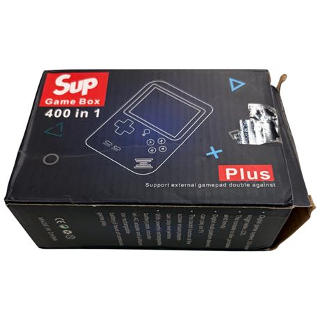 Sup Game Box 400 In 1 Hand Held Game Device In Box