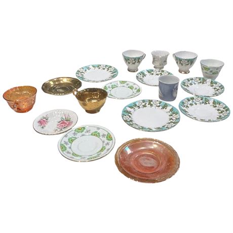 Assorted Collectible Dishes, Paragon, Montrose, Etc..