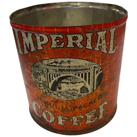 Vintage Imperial Coffee 3Lb Tin