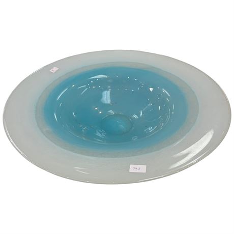 Very Large Art Glass Bowl