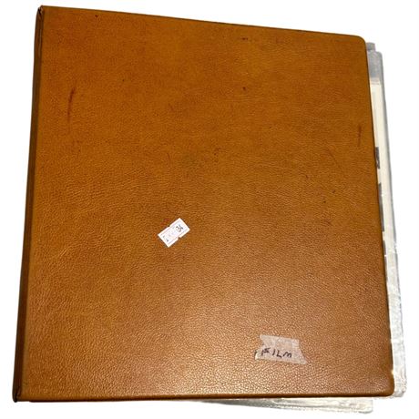 Binder Full Of Vintage Actor Photographs, Movie Cards, & Autographs