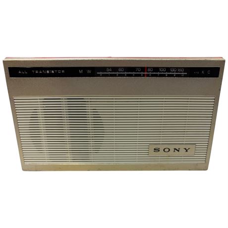 Vintage Sony All Transistor Travel Radio
